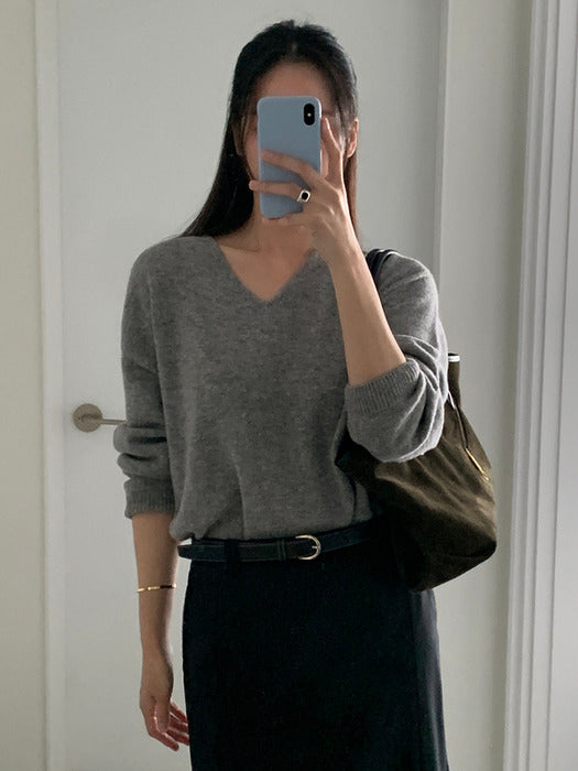 Mango Maniplease Finewool V Knit