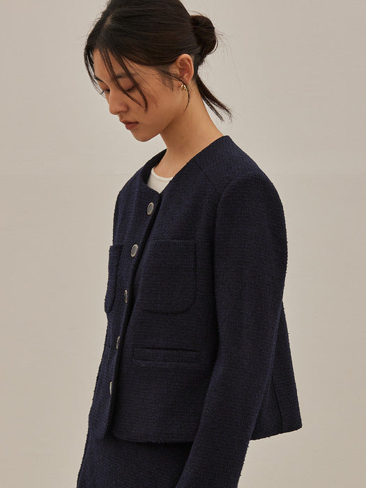 Wconcept_Mango_Maniplease Mango Maniplease Burd Tweed Jacket
