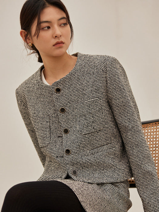 Wconcept_Mango_Maniplease Mango Maniplease Burd Tweed Jacket