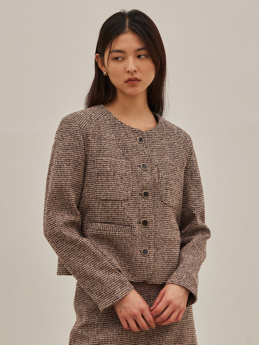 Wconcept_Mango_Maniplease Mango Maniplease Burd Tweed Jacket