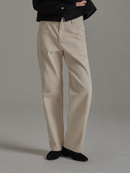 Mango Maniplease Latte Jeans