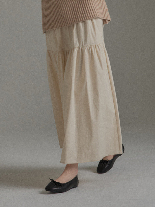 Mango Maniplease Wren Shirring Skirt
