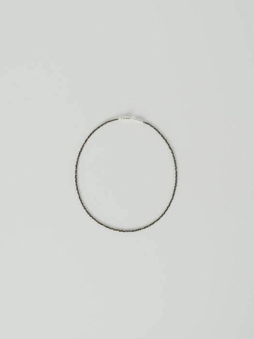 [moia] grit choker (charcoal)