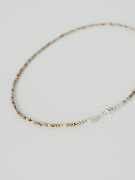 [moia] grit choker (beige)