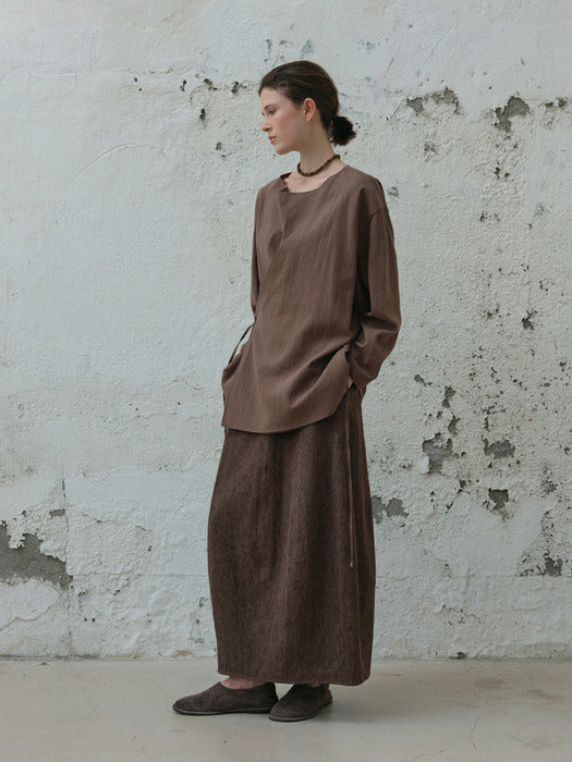 [moia] umbra choker (brown mix)