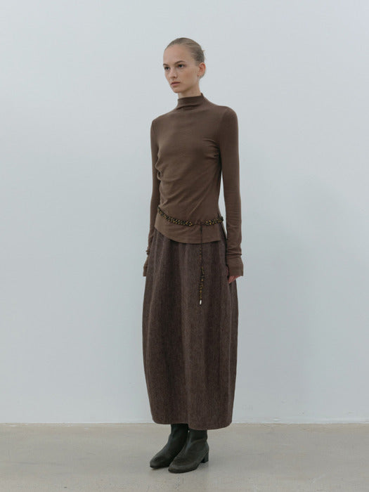 [moia] umbra belt (brown mix)