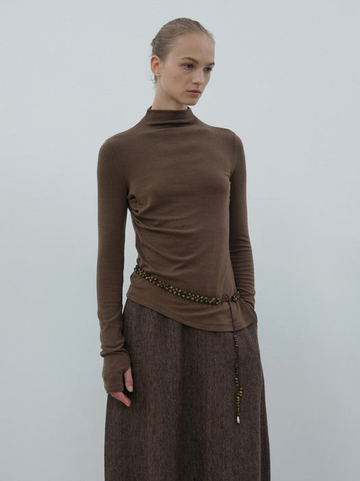 [moia] umbra belt (brown mix)