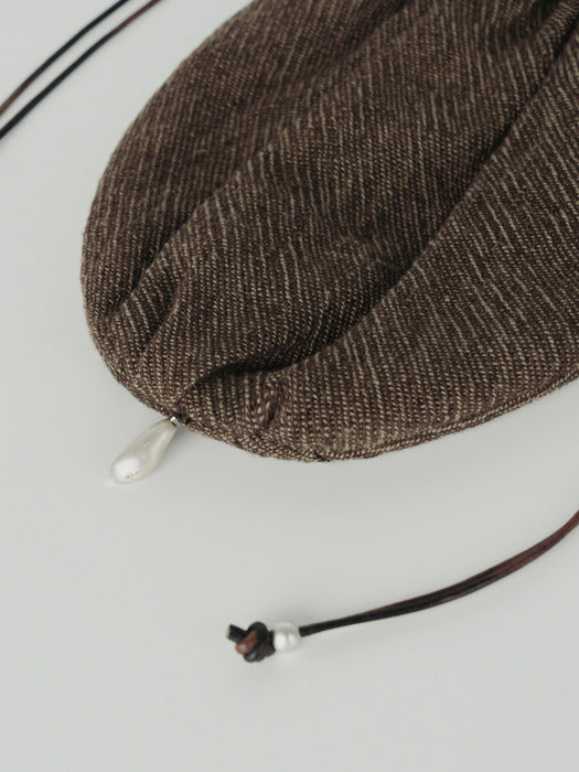 [moia] small pot pouch (brown mix)