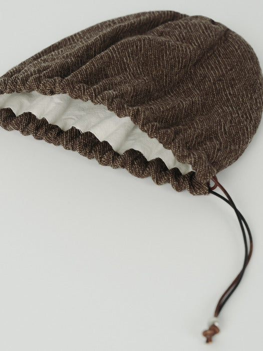 [moia] small pot pouch (brown mix)