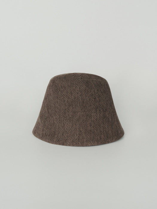 [moia] reversible bucket hat (brown)