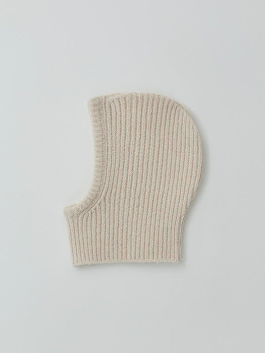 [moia] wool balaclava (ivory)