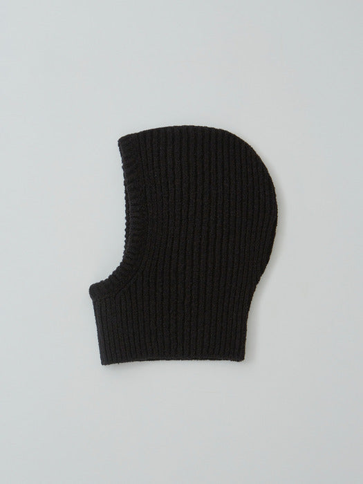 wool balaclava (black)