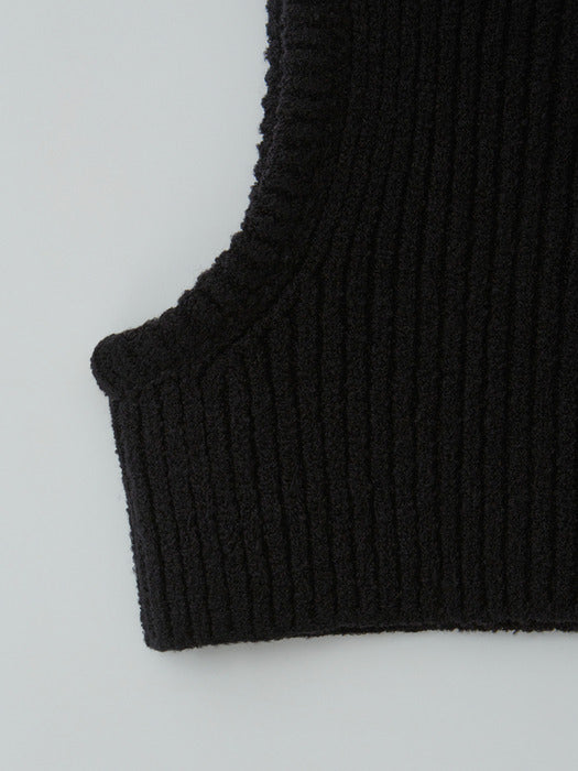 wool balaclava (black)