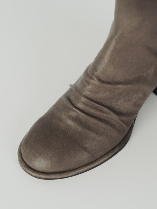 [moia] moon ankle boots (taupe)