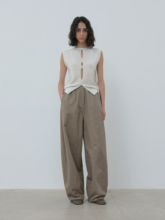 [moia] moon ankle boots (taupe)