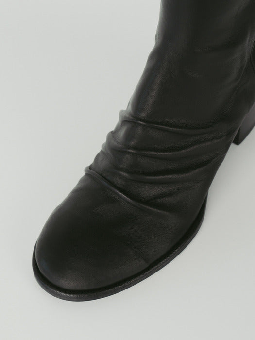 [moia] moon ankle boots (black)