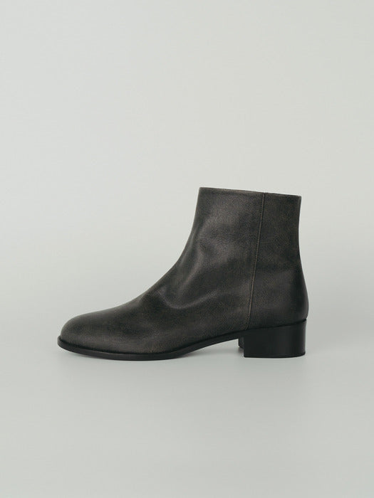 [moia] vintage ankle boots (black)