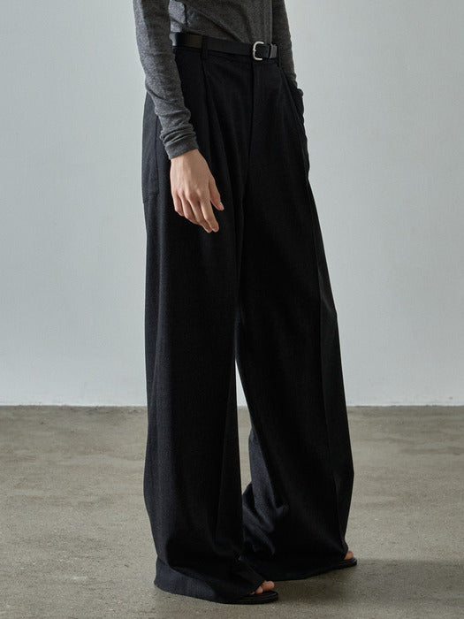 Timeless Wool Pants_dark charcoal