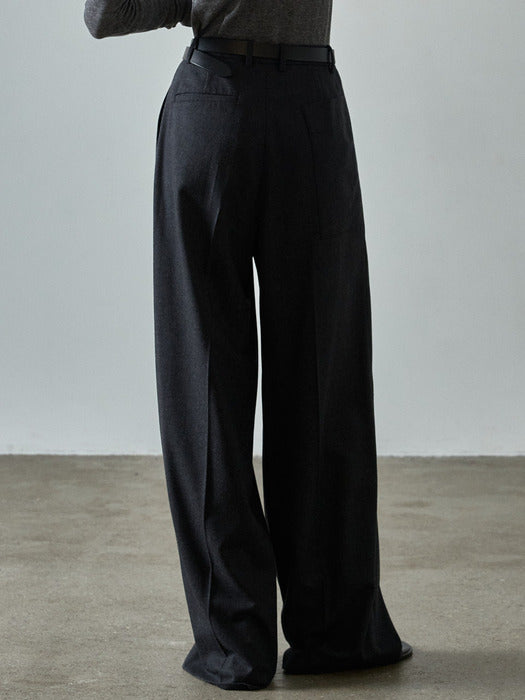 Timeless Wool Pants_dark charcoal