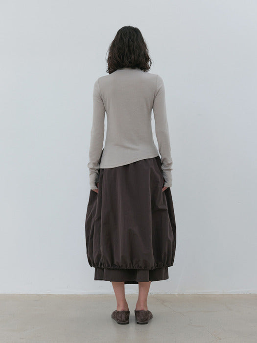 [moia] wave turtleneck (oat gray)