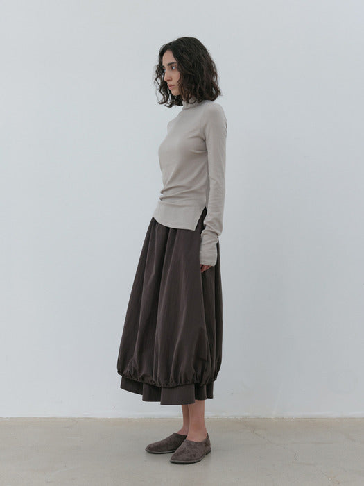 [moia] wave turtleneck (oat gray)