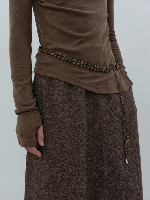 wave turtleneck (wood)
