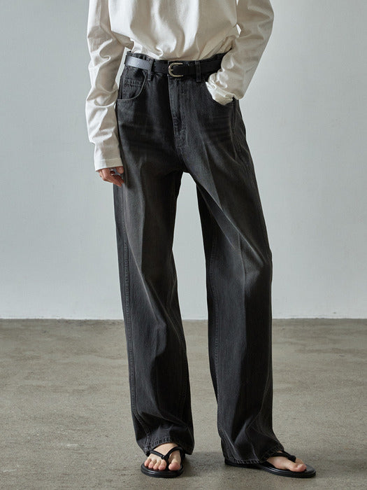 Facade Pattern Classic Denim faded black