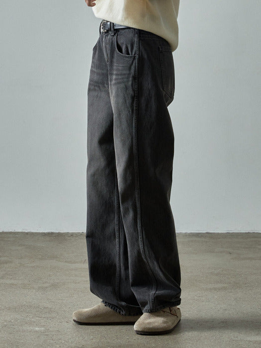 Facade Pattern Classic Denim faded black