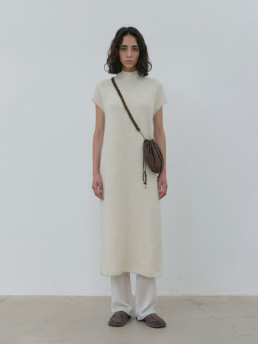 [moia] alpaca knit dress (ivory)