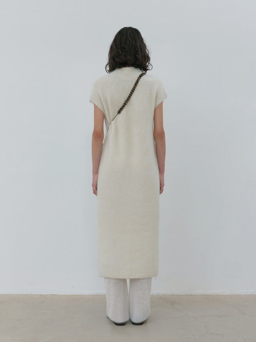[moia] alpaca knit dress (ivory)