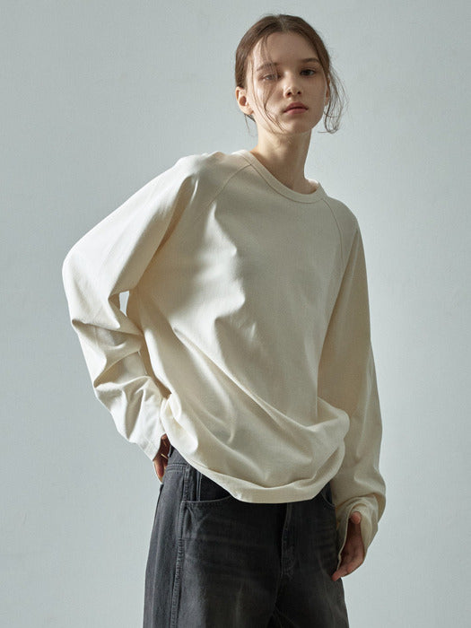 [facade pattern] Minimal Raglan Tee (4 colors)