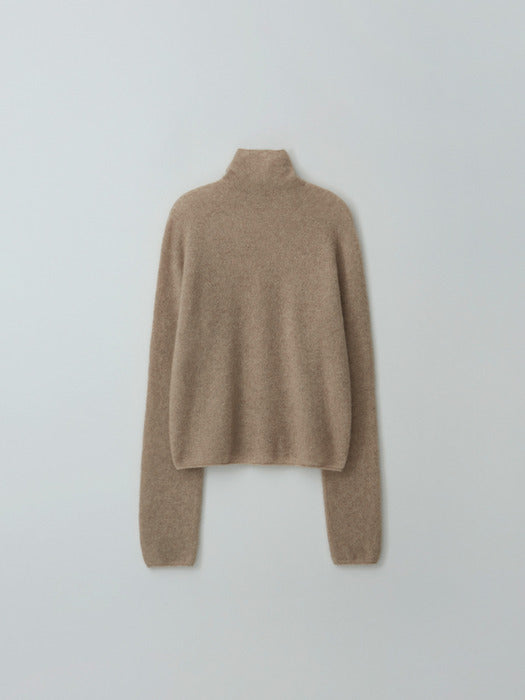 [moia] cashmere turtleneck (beige)