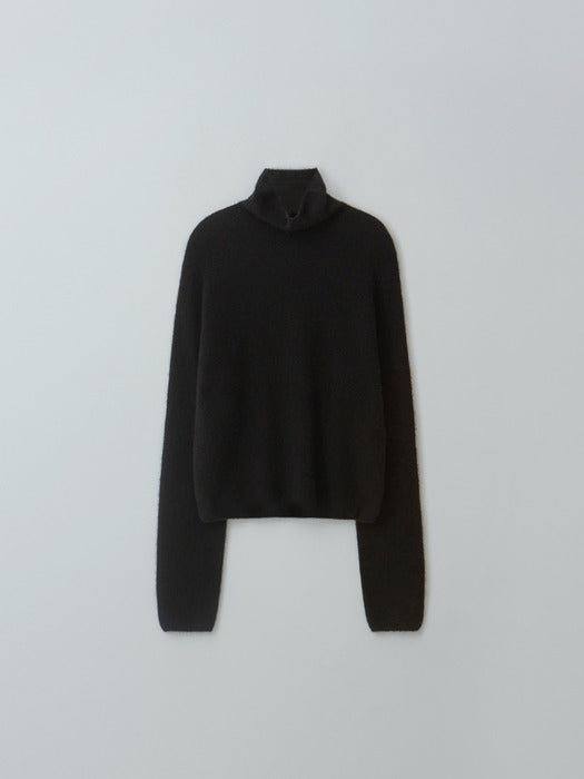 cashmere turtleneck (black)