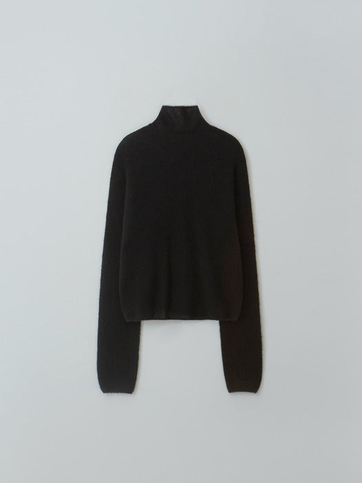 cashmere turtleneck (black)