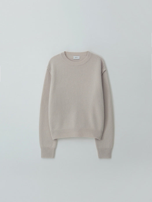 [moia] wool sweater (ecru)