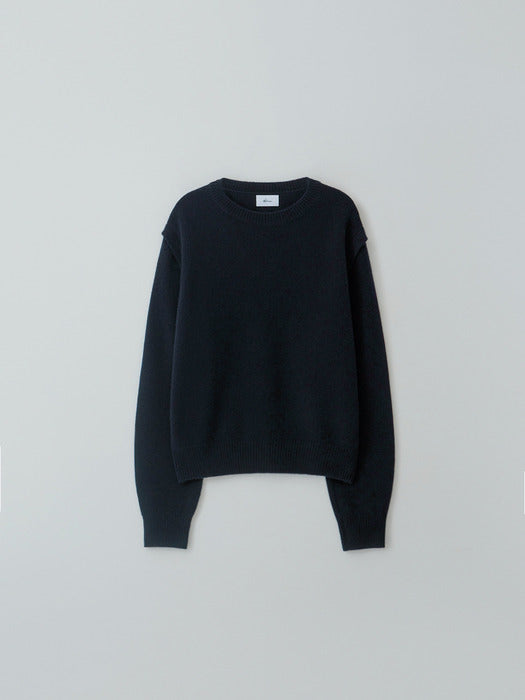 [moia] wool sweater (navy)