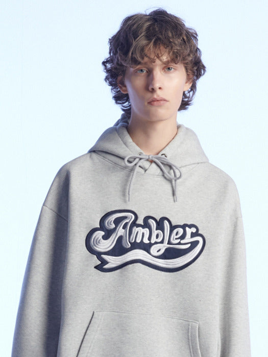 [ambler] BIG AMBLER Hoodie AHP1112 (Melange)
