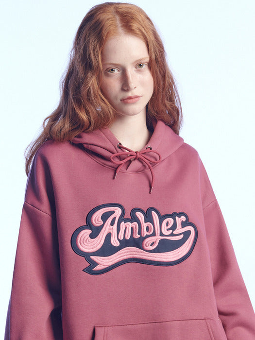 [ambler] BIG AMBLER Hoodie AHP1112 (Purple)