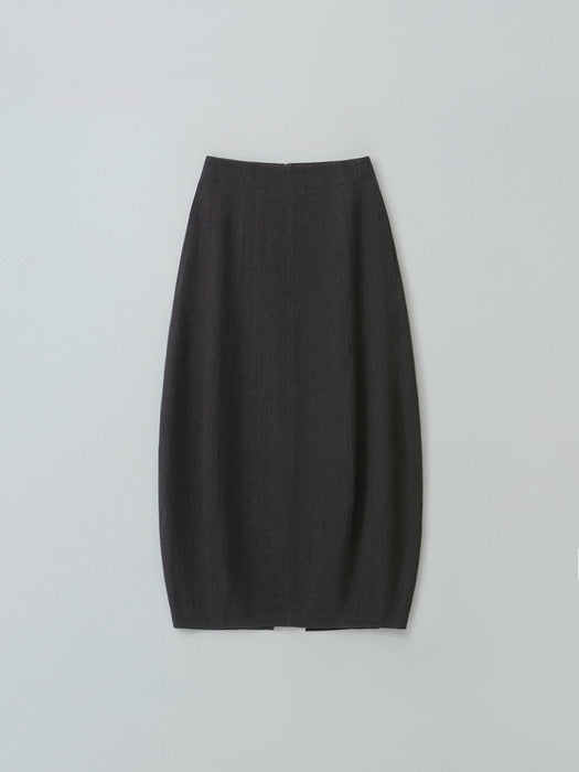 [moia] barrel skirt (charcoal)