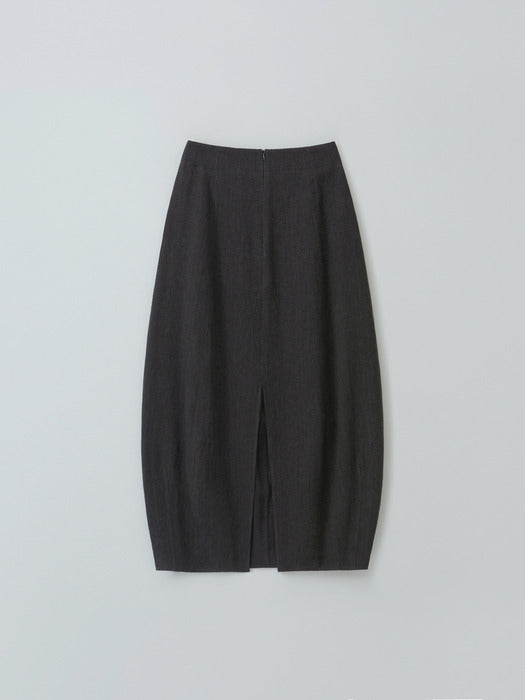 [moia] barrel skirt (charcoal)
