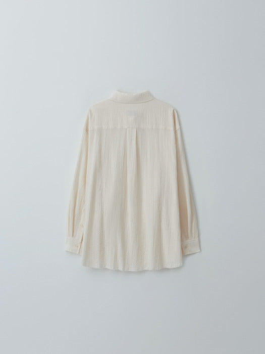 [moia] cutting shirt (ecru)
