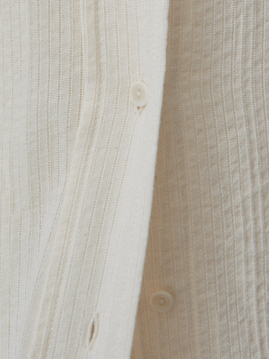 [moia] cutting shirt (ecru)