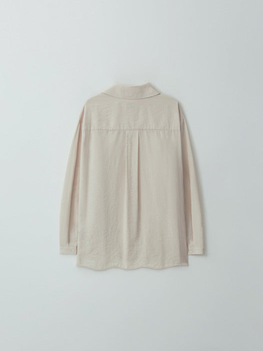 [moia] unbalance shirt (ivory)