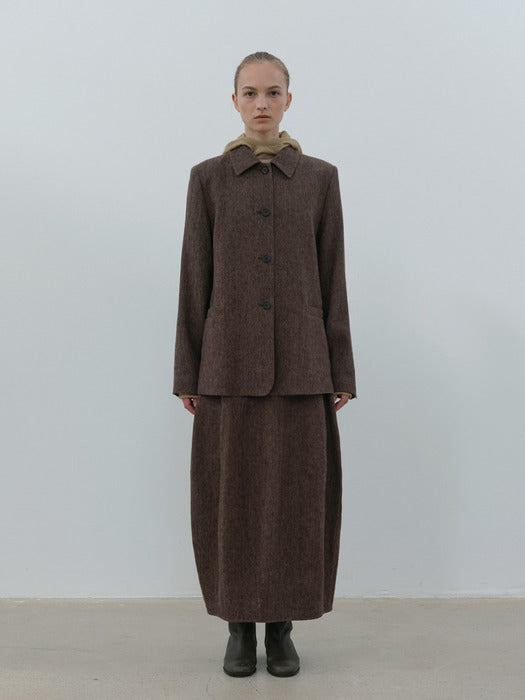 [moia] cliff jacket (brown)