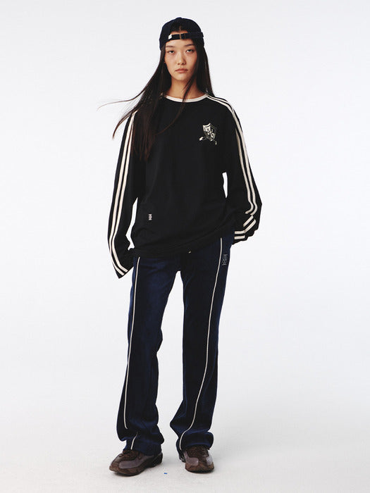 Kijun Football Long Sleeve T-Shirt Unisex Black