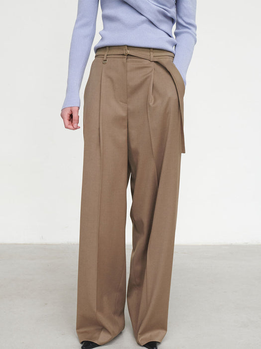 [loeuvre] Wool Blended Wide Pants SW4AL818-B8