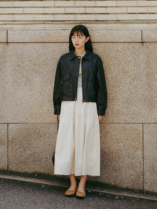 Mango Maniplease Victo Leather Jumper