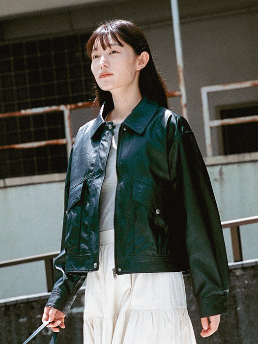 Mango Maniplease Victo Leather Jumper