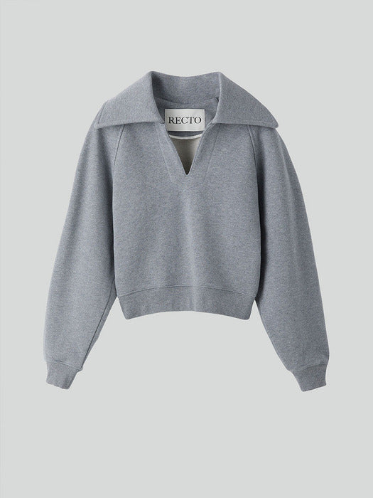 [recto] RC CHAIN EMBROIDERY CLASSIC SWEATSHIRT (2COLORS)