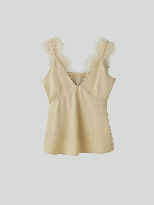 [recto] LACE DETAIL CAMISOLE TOP (2COLORS)